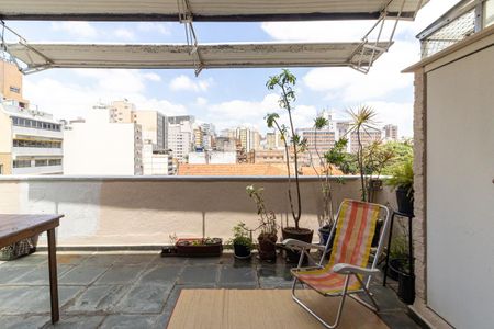 Studio para alugar com 72m², 1 quarto e sem vagaVaranda