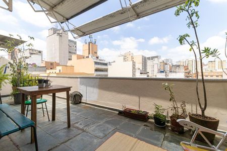 Studio para alugar com 72m², 1 quarto e sem vagaVaranda