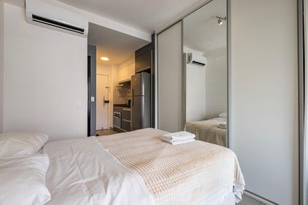 Studio de kitnet/studio para alugar com 1 quarto, 25m² em Cerqueira César, São Paulo