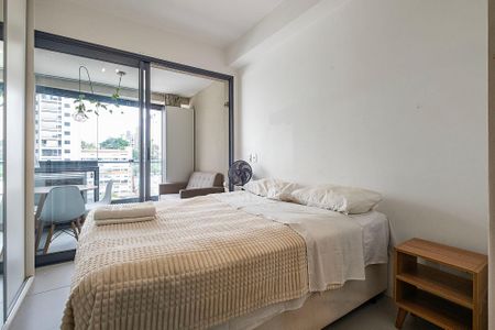 Studio de kitnet/studio para alugar com 1 quarto, 25m² em Cerqueira César, São Paulo