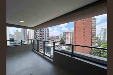 Varanda de apartamento à venda com 2 quartos, 81m² em Brooklin, São Paulo