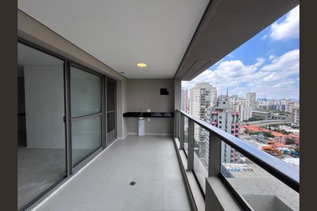Varanda  de apartamento à venda com 3 quartos, 81m² em Brooklin, São Paulo