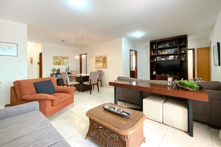 Sala de apartamento à venda com 4 quartos, 169m² em Santo Agostinho, Belo Horizonte