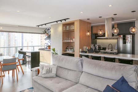 Apartamento à venda com 106m², 3 quartos e 2 vagasSala