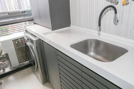 Apartamento à venda com 106m², 3 quartos e 2 vagasCozinha e Área de Serviço