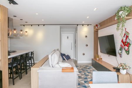 Sala de apartamento à venda com 3 quartos, 106m² em Vila Romana, São Paulo