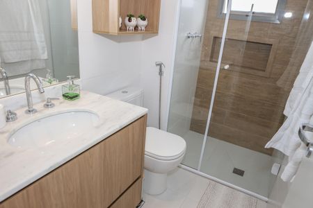 Apartamento à venda com 106m², 3 quartos e 2 vagasBanheiro Social