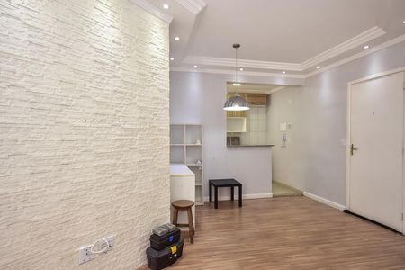 Sala de apartamento à venda com 3 quartos, 69m² em Jardim Henriqueta, Taboão da Serra