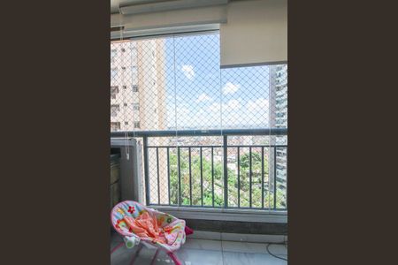 Varanda da Sala de apartamento à venda com 2 quartos, 69m² em Vila Andrade, São Paulo