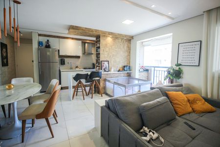 Sala de apartamento à venda com 2 quartos, 69m² em Vila Andrade, São Paulo