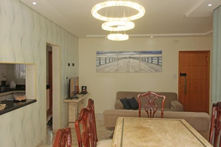 Sala de apartamento para alugar com 3 quartos, 210m² em Ponta da Praia, Santos
