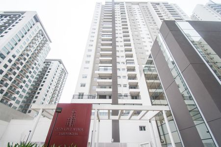 Apartamento para alugar com 76m², 3 quartos e 1 vagaFachada e portaria