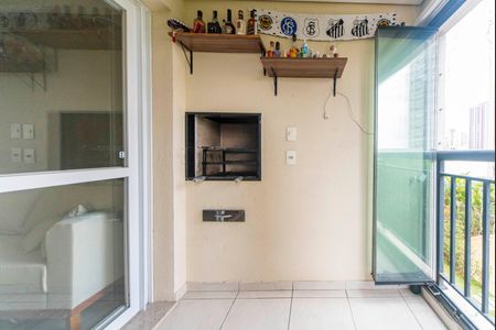 Varanda da Sala de apartamento para alugar com 3 quartos, 76m² em Campestre, Santo André