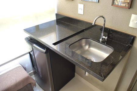 Varanda da Sala de casa de condomínio para alugar com 1 quarto, 77m² em Jardim Imaraty, Ribeirão Preto