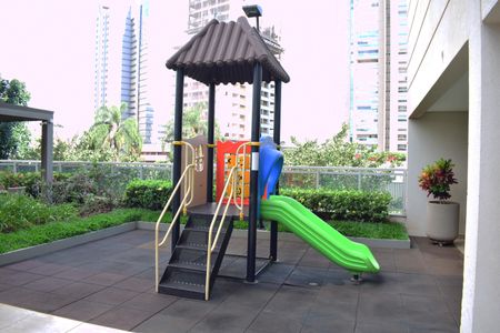 Apartamento para alugar com 77m², 1 quarto e 2 vagasÁrea comum - Playground