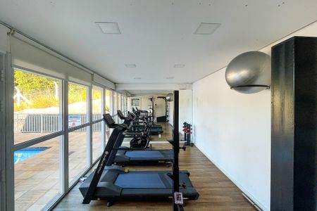 Área comum - Academia de apartamento para alugar com 2 quartos, 56m² em Lageado, Cotia