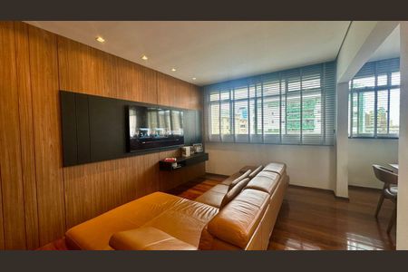 Sala de apartamento à venda com 4 quartos, 127m² em Savassi, Belo Horizonte