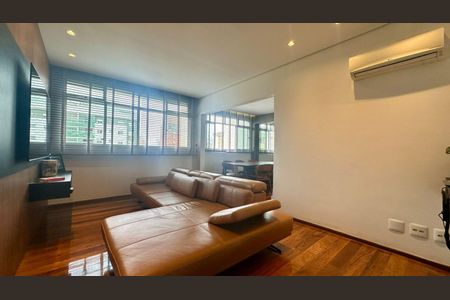 Sala de apartamento à venda com 4 quartos, 127m² em Savassi, Belo Horizonte