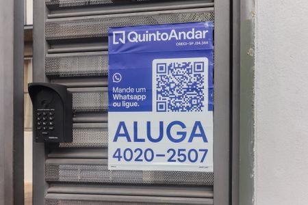 Studio para alugar com 28m², 1 quarto e 1 vaga Studio para alugar com 28m², 1 quarto e 1 vagaFachada - Plaquinha