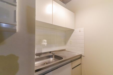 Studio para alugar com 28m², 1 quarto e 1 vaga Studio para alugar com 28m², 1 quarto e 1 vagaQuarto / Cozinha