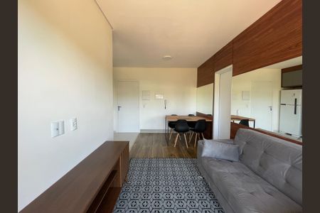 Sala de apartamento para alugar com 1 quarto, 38m² em Granja Viana, Cotia