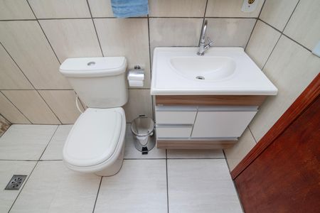 Casa para alugar com 130m², 3 quartos e 4 vagasBanheiro Social