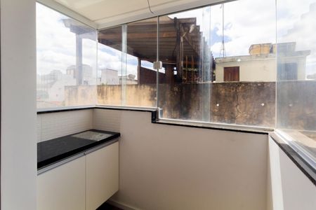 Varanda da Sala de apartamento à venda com 2 quartos, 44m² em Vila Formosa, São Paulo