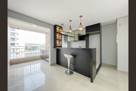 Sala de apartamento para alugar com 2 quartos, 50m² em Santa Maria, Osasco
