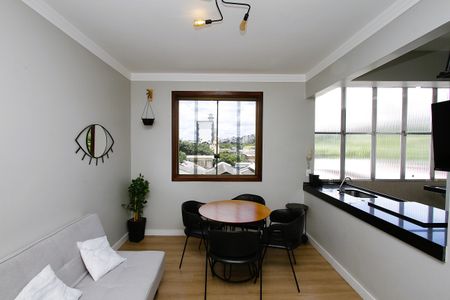 Sala de apartamento para alugar com 1 quarto, 40m² em Barro Preto, Belo Horizonte