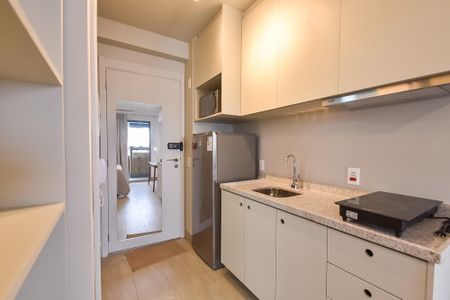Studio para alugar com 25m², 1 quarto e sem vagaCozinha