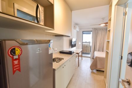 Studio para alugar com 25m², 1 quarto e sem vagaCozinha
