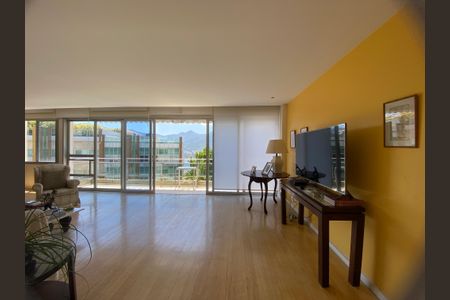 Sala  de apartamento à venda com 3 quartos, 156m² em Lagoa, Rio de Janeiro