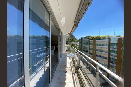 Varanda  de apartamento à venda com 3 quartos, 156m² em Lagoa, Rio de Janeiro
