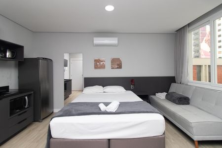Apartamento para alugar com 26m², 1 quarto e sem vagaSala/Quarto