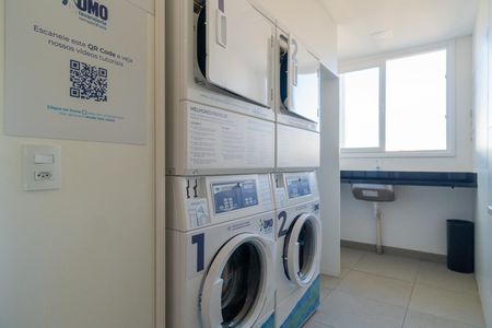 Apartamento para alugar com 26m², 1 quarto e sem vagaLavanderia