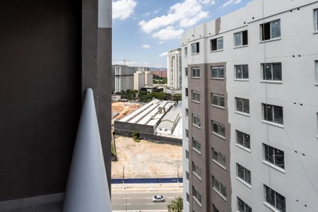 Varanda de apartamento para alugar com 2 quartos, 34m² em Parque Industrial Tomas Edson, São Paulo