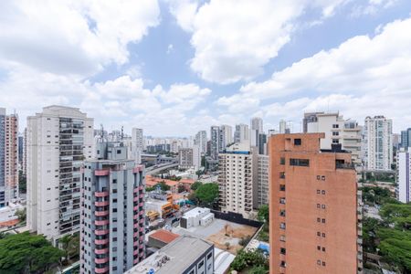 Vista da Varanda de apartamento à venda com 3 quartos, 81m² em Brooklin, São Paulo
