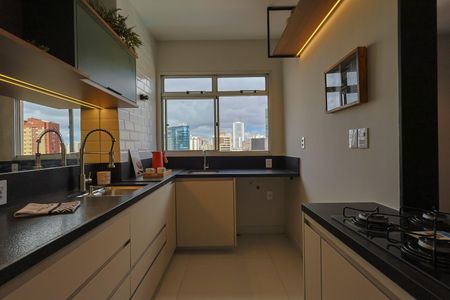 Apartamento à venda com 55m², 1 quarto e 1 vagaCozinha e Área de Serviço