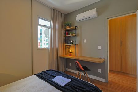 Apartamento à venda com 55m², 1 quarto e 1 vagaQuarto