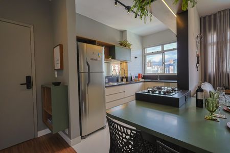 Apartamento à venda com 55m², 1 quarto e 1 vagaCozinha e Área de Serviço