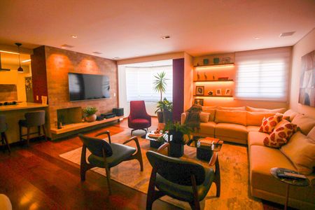 Sala de apartamento à venda com 3 quartos, 150m² em Jardim Colombo, São Paulo