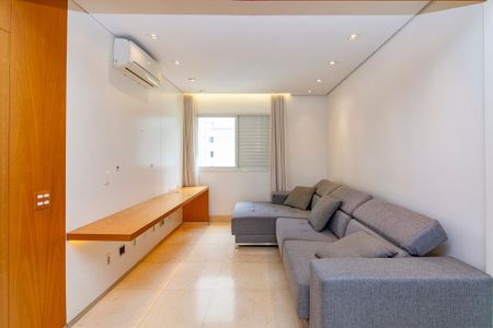 Sala de apartamento para alugar com 3 quartos, 154m² em Vila da Serra, Nova Lima
