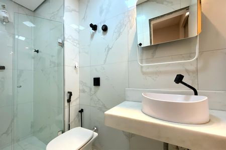 Apartamento para alugar com 150m², 4 quartos e 3 vagasBanheiro da Suíte 1
