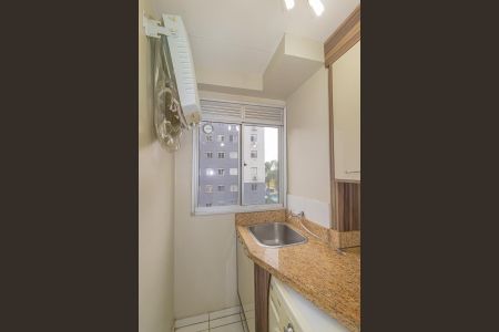 Apartamento à venda com 60m², 2 quartos e 1 vagaCozinha e Área de Serviço