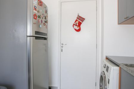 Sala e Cozinha de apartamento à venda com 1 quarto, 28m² em Vila Romana, São Paulo