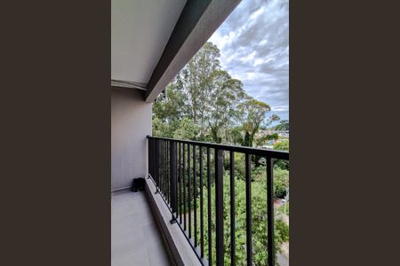 Varanda da Sala de apartamento para alugar com 2 quartos, 42m² em Jardim Celeste, São Paulo
