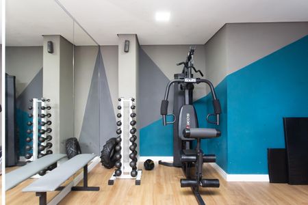 Apartamento para alugar com 32m², 2 quartos e sem vagaÁrea comum - Academia