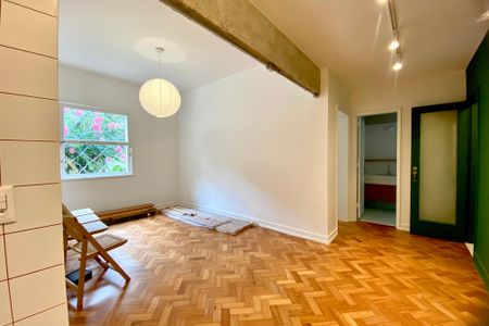 Sala  de apartamento para alugar com 1 quarto, 50m² em Jardim Botânico, Rio de Janeiro