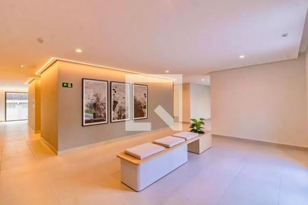 Apartamento para alugar com 64m², 2 quartos e 1 vagaHall social