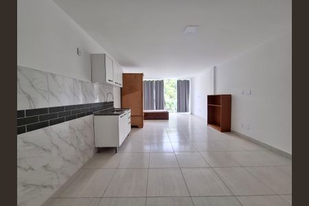 Sala/Quarto/Cozinha de apartamento para alugar com 1 quarto, 35m² em Cidade Nova, Rio de Janeiro